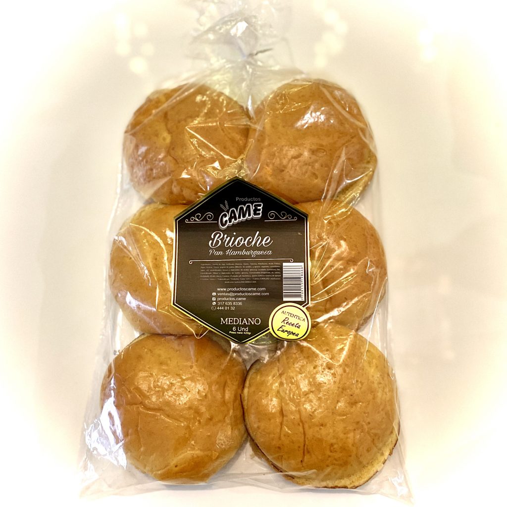 pan Hamburguesa Brioche mediana 4.5″ Productos CAME
